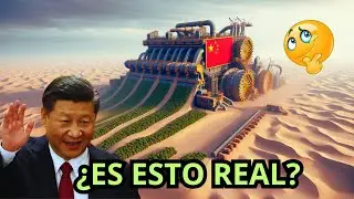 &iquest;Es Esto Real? CHINA Est&aacute; Reforestando Desiertos con Tecnolog&iacute;a y Aqu&iacute; Est&aacute; la Prueba