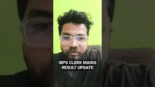 Обновление результатов основного экзамена IBPS CLERK 2025 #ibpsclerkmains2025 #ibpsclerkresult