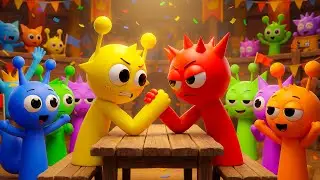 Sprunki Arena : Can Friendship Survive This? 😨🎭 | Funny Sprunki Animation