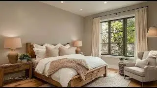 Luxury Cozy Home Tour: Warm Rustic Interiors, Dreamy Kitchen & Serene Garden