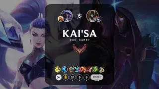 Kai'Sa ADC vs Jhin - KR Grandmaster Patch 13.4