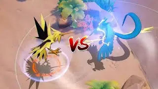 Zapdos vs Articuno | Which legendary bird is the strongest | Pokemon Unite