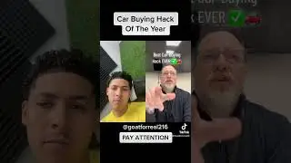 Car Buying Hack Of The Year