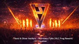 Tiest&ouml; & Oliver Heldens - Wombass (Talla 2XLC Prog Rework) | H7 Visualizer