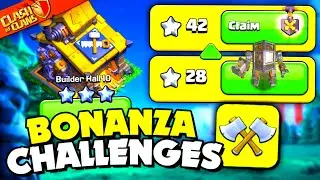 How to Clear All BONANZA CHALLENGES with the Easiest Way (Clash of Clans)