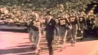 Coach Frank Leahy of Notre Dame