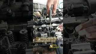 How to check if the engine valves are bent #shorts