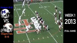Madison Blue Streaks (0-0) vs. Chagrin Falls Tigers (0-0) - 2013 Ohio H.S. Football (FULL GAME)