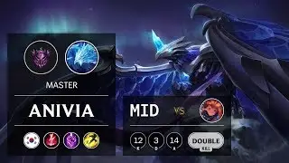 Anivia Mid vs Zoe - KR Master Patch 9.19