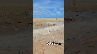 O mar secou 😐