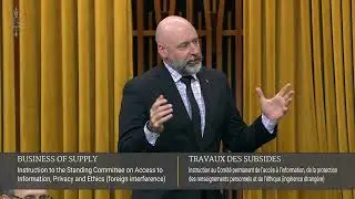 20 Mar 2023 Foreign Election Interference Opposition Motion Debate