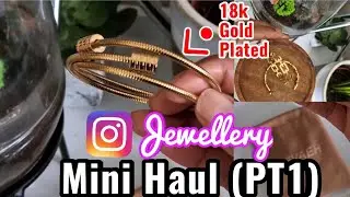 Mini Jewellery Haul| Testing Instagram Gold Plated Jewellery| What I Bought From Nevaeh