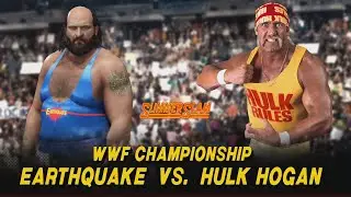 Earthquake vs Hulk Hogan | WWE2K24