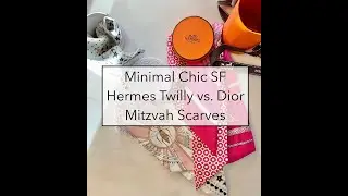 Hermes Twilly vs  Dior Mitzvah Scarf | Review and Comparison
