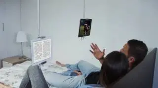 SkyFloat - The first Magnetic Ceiling Arm for Your Tablet and Phone!