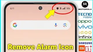 Alarm icon showing without set in android | alarm icon bina set kiye dikh raha hai kaise remove kare