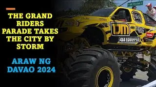 THE GRAND RIDERS PARADE: ARAW NG DAVAO 2024   #duterte