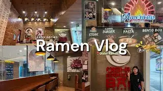 Slice of life: ramen mini vlog | Oishii Ramen Bai | Ayala | Cebu | DJI Osmo Pocket 3 | 🇵🇭