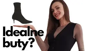 Moje buty idealne. Botki z elastyczną cholewką | STYLIZACJE :)