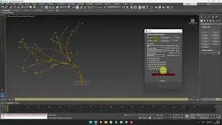 L-System-Generator 3ds Max Tree Script #3dsmax #maxscript