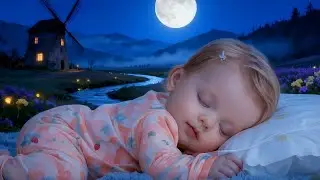 Baby Sleep Music 🍼 Fall Asleep in 3 Minutes 🌙 Mozart & Brahms Lullaby 🎶