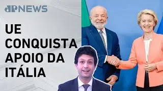 Acordo entre Uni&atilde;o Europeia e Mercosul vai sair do papel? Alan Ghani analisa