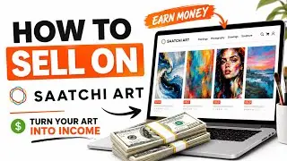 How to sell artwork on Saatchi Art| Full tutorial | Make dollars from ART in Pakistan/India