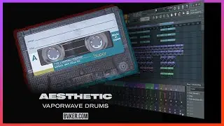 Como usar Aesthetic Vaporwave Drums da BVKER | Drum kit Vaporwave Gr&aacute;tis