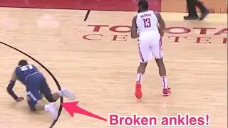 Jason Reacts to NBA ANKLE BREAKER