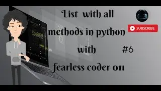 What is list with all methods in python |#7| @fearlesscoder011  #python  #beginners