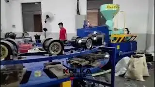 TWO COLOR TPR SOLE INJECTION MOLDING MACHINE #kclka #EK-5210P #footwear #manufacturer