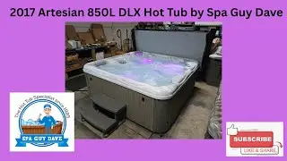 Used Artesian Spas Hot Tub 850 L DLX by Spa Guy Dave - Best Used Hot Tubs