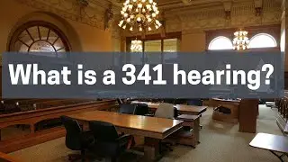 What is a 341 hearing?