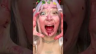 Fruits makeup challenge 🍓💄 #fruitmakeup  #fruitmakeupchallenge  #makeupchallenge #makeup
