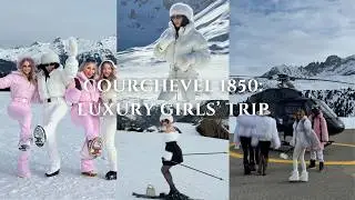 COURCHEVEL VLOG: роскошный зимний влог, как я организовала luxury trip для девушек, apres-ski vibe