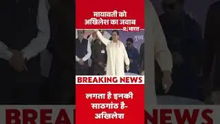 Akhilesh Yadav vs Mayawati: मायावती को अखिलेश का जवाब | Shorts | SP | BSP | BJP | UP Politics