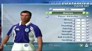 Schalke 04 Fifa 2001 Squad Faces Reck Waldoch Moller Mpenza Sand Thon