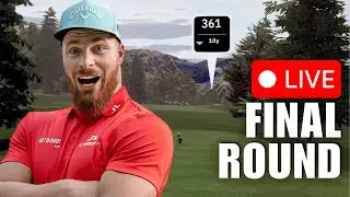 🔴 LIVE GOLF:  Simulator Golf Tournament - FINAL ROUND