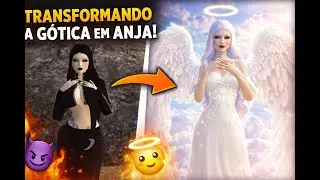Transformei uma G&oacute;tica em Anja no Avakin Life!