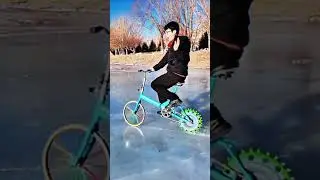 He Tried to Build a Bicycle That Could Ride on Ice!