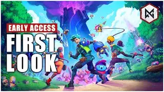 Adrenaline-pumping missions and cozy town-building - Lynked Banner of the Spark - Early Access