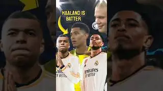 Bellingham choos the best between  mbappe and haaland. 🥶💀🔥 