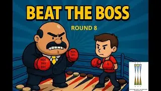 Beat the Boss for (Rnd 8) -  Backgammon 5 point Match  - 121325  NOCSGVBGC