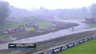 Unadilla 450 Moto 1: Red Flag ends the moto