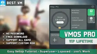 Virtual Phone VMOS PRO Vip Lifetime 2025 Full Setup Tutorial
