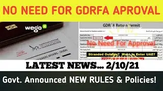 UAE ica Approval _ Latest NEWS _ Gdrfa Approval_ICA approval
