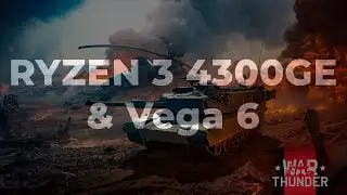Ryzen 3 4300GE & Vega 6: Test in 6 Games 2024.
