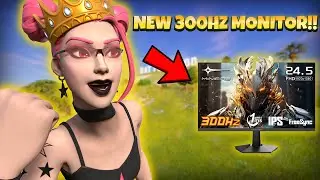 300Hz Monitor in Fortnite Is Actually BROKEN!!! 😳