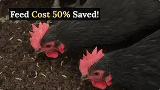 How to raise insects at home | Live food for chicks | Free chicken feed ideas.. 