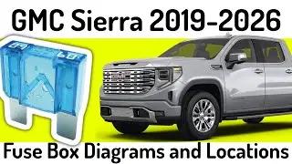 (2019-2026) GMC Sierra Fuse Box Diagrams and Fuse Panel Locations✅